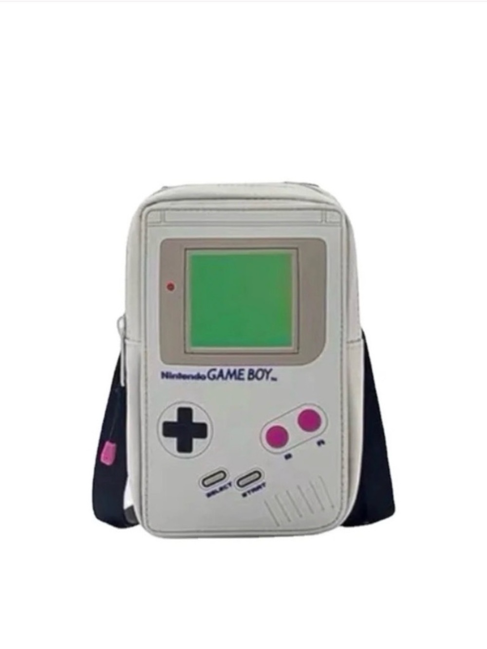 Nintendo (RARE) Gameboy Crossbody Bag Purse Synthetic Leather Inspired by Zina